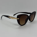 Óculos Valentina Gold Marrom