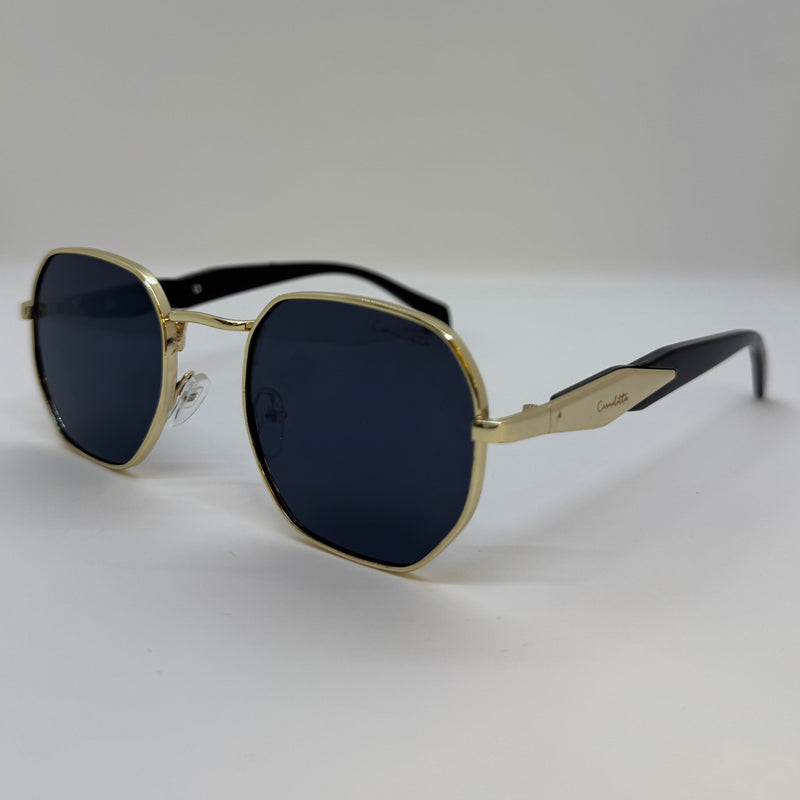 Óculos Hexagonal Viper Gold Dark