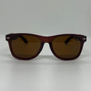 Óculos Leme Marrom Bambu Escuro Polarizado