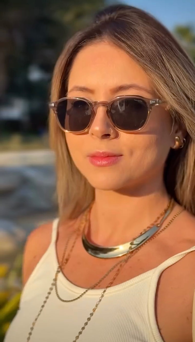 Óculos Wize Cinza Degrade