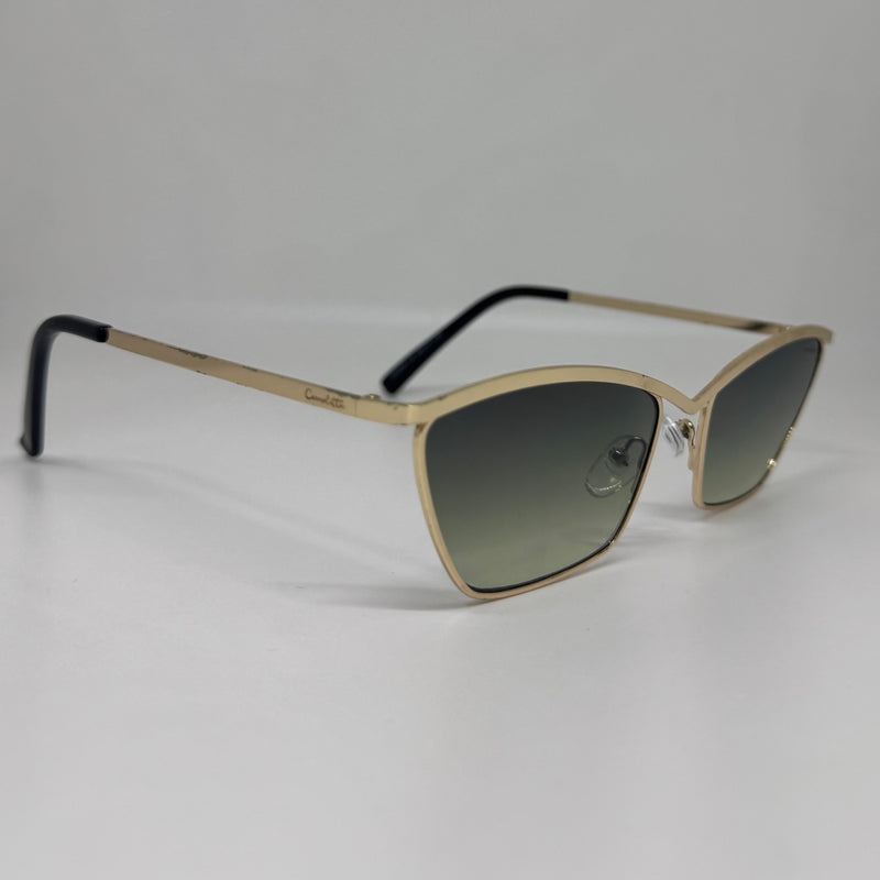 Óculos Macqueen Gold Lente Verde
