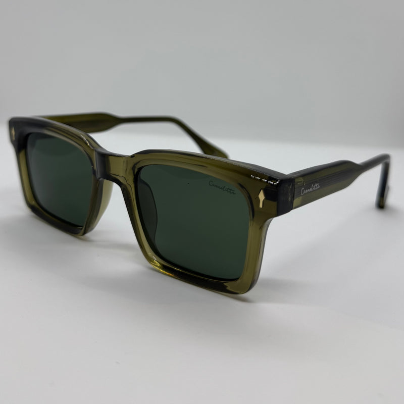 Óculos Gávea Verde Translúcido