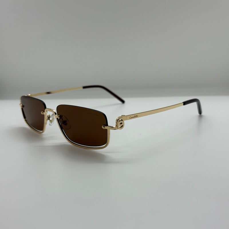 Óculos Vivaz Gold Lente Marrom