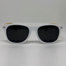 Óculos Leme Branco Bambu Polarizado