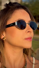 Óculos Orus Gold Lente Preta