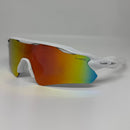 Óculos Bolt Branco Lente Vermelha
