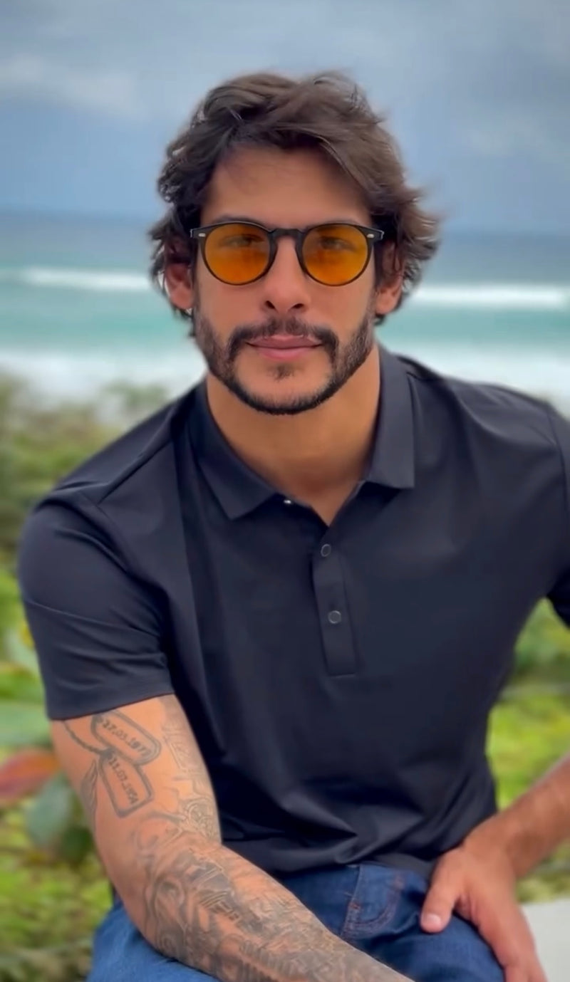 Óculos Califórnia Lente Amarela