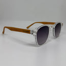 Óculos Hermes Transparente Bambu