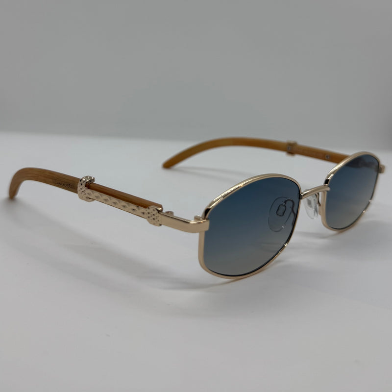 Óculos Fakhar Gold Bambu