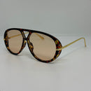 Óculos Aviador Glock Tartaruga Lente Rose