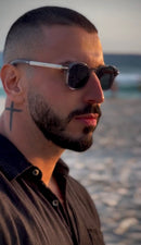 Óculos Harley Cinza Translúcido