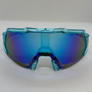 Óculos Artic Celeste Lente Azul Espelhada