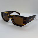 Óculos Bleu Marrom Rajado