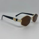Óculos Berlim Losango Gold Marrom Duo