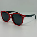 Óculos Dinho Vermelho com Preto Infantil Polarizado