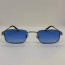 Óculos Velvit Silver Lente Azul