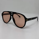 Óculos Aviador Wolner Lente Rose