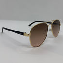 Óculos Aviador Bird Marrom Degrade