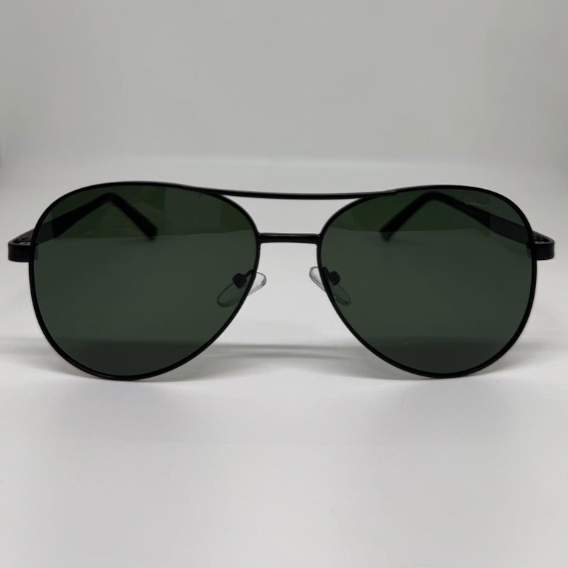 Óculos Aviador Lui Dark Lente Verde