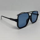 Óculos Helena Dark Lente Azul