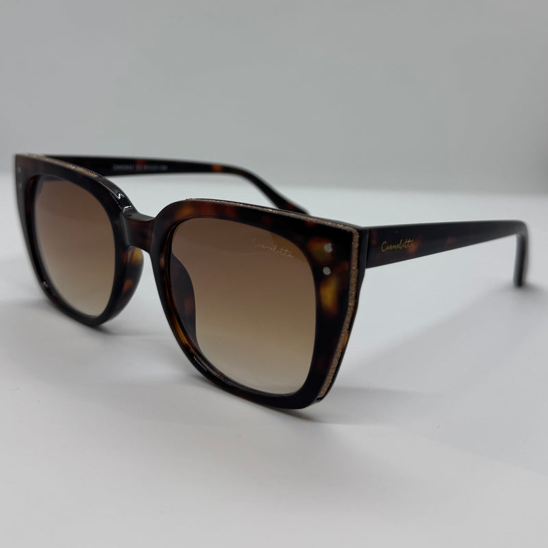 Óculos Alícia Tartaruga Glitter