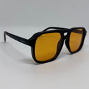 Óculos Aviador Soleil Lente Laranja