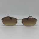 Óculos Will Gold Marrom Degrade