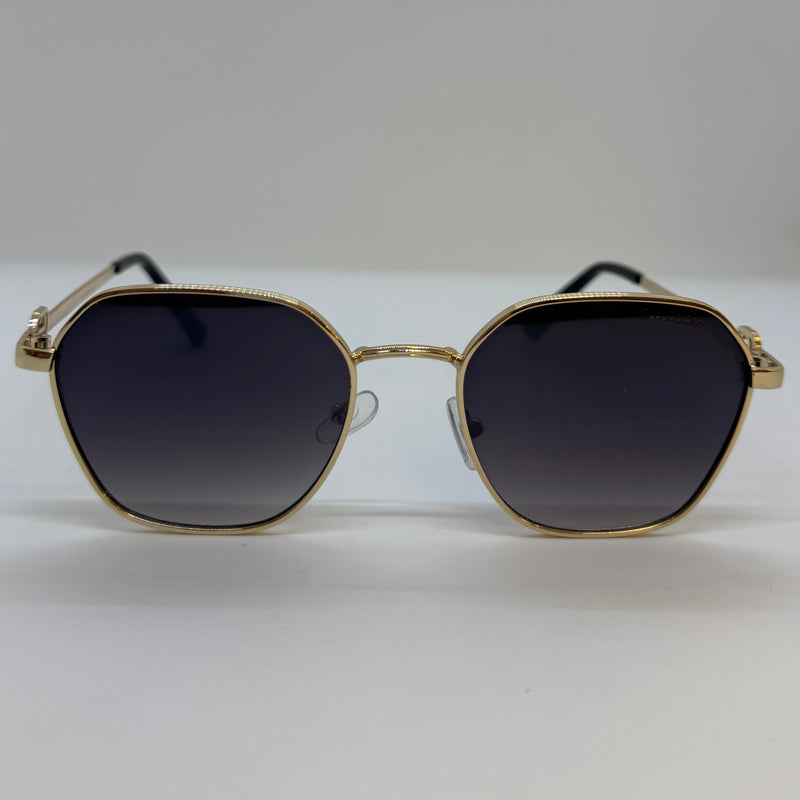 Óculos Hexagonal Grace Gold Shadow