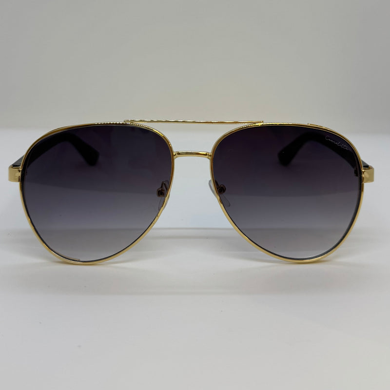 Óculos Aviador Bird Gold Shadow