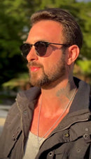 Óculos Zeus Dark Quadrado Lente Verde