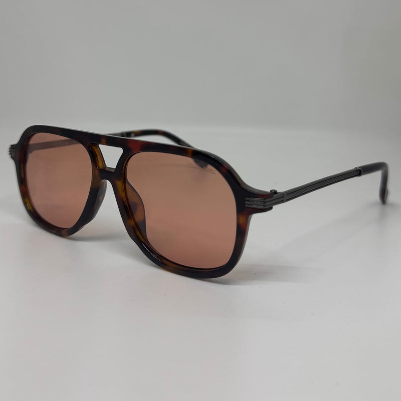 Óculos Aviador Lavie Tartaruga Rose