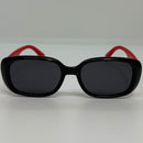 Óculos Slash Infantil Vermelho com Preto Polarizado