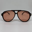 Óculos Aviador Wolner Tartaruga Lente Rose