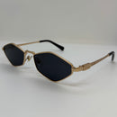 Óculos Living Delux Gold Lente Preta