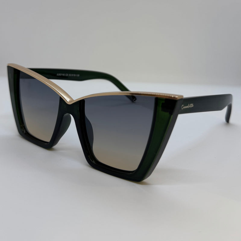 Óculos Marquezine Verde Translúcido