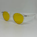 Óculos Moon Unic Transparente Lente Amarela