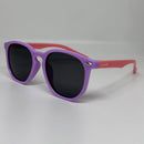 Óculos Dinho Lilás com Rosa Infantil Polarizado