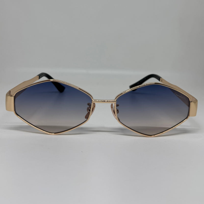 Óculos Losango Luxury Gold Glass
