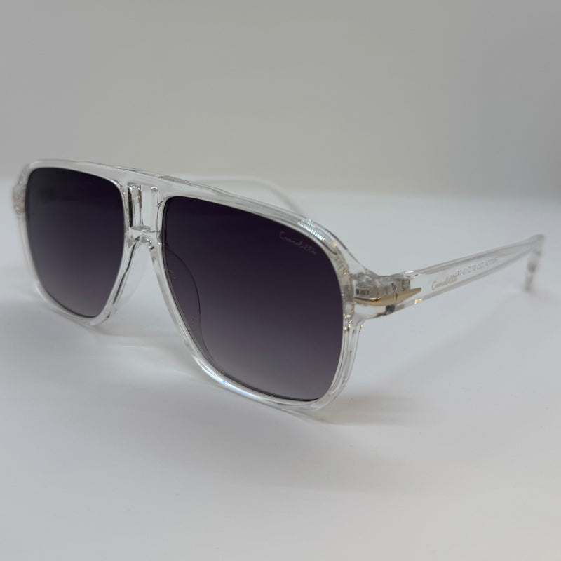 Óculos Aviador Destroyer Transparente