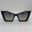 Óculos Marquezine Verde Translúcido