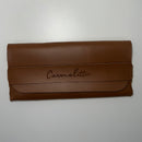 Case de Óculos Unitária Marrom