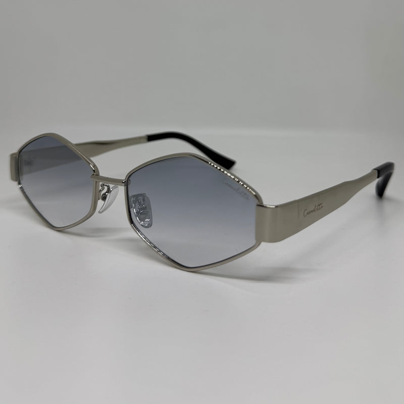 Óculos Losango Luxury Lente Cinza Degrade