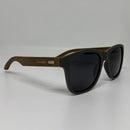 Óculos Mordecai Cinza Bambu Escuro Polarizado