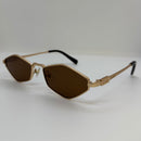 Óculos Living Delux Gold Marrom