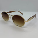 Óculos Vic Gold Nude