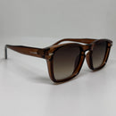 Óculos Naga Marrom Translúcido