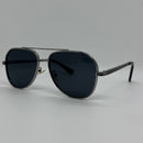 Óculos Aviador Olympia Silver Lente Preta
