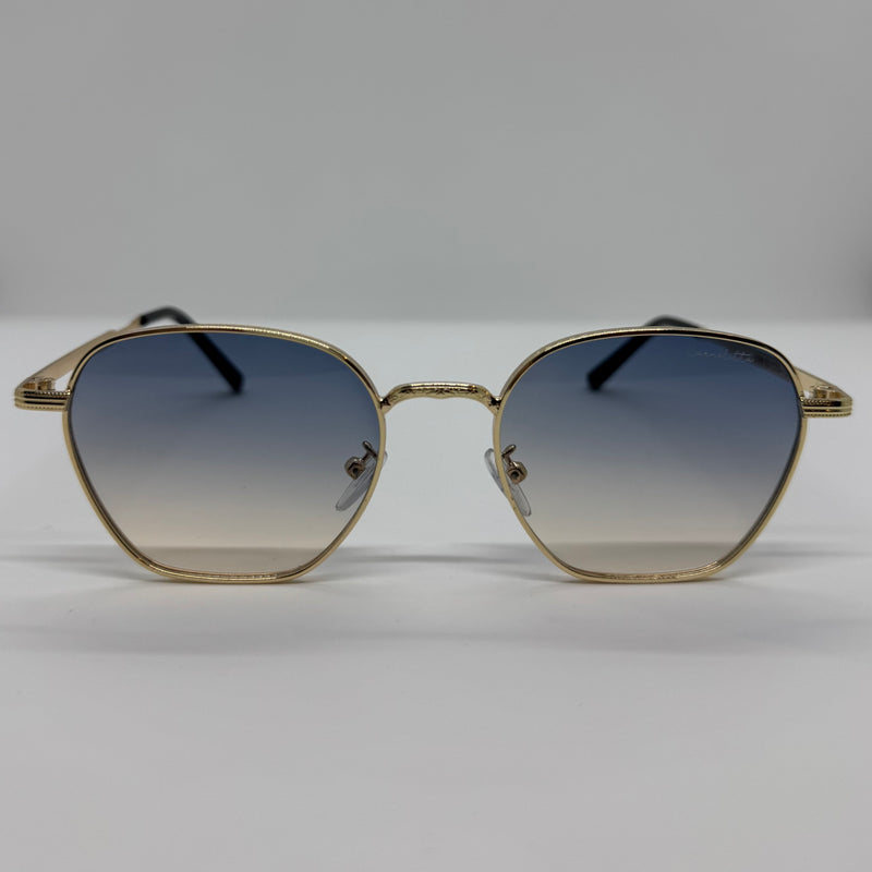 Óculos Hexagonal Babilônia Gold Glass