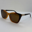 Armação Carmen Clipon Marrom Degrade Gatinho