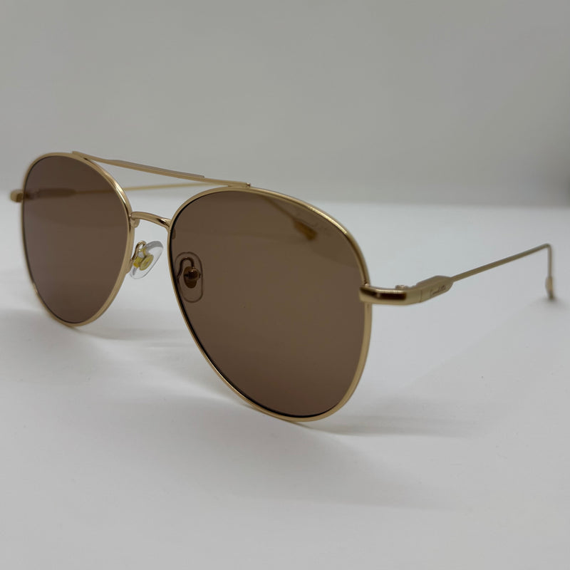 Óculos Aviador Dumont Gold Lente Marrom
